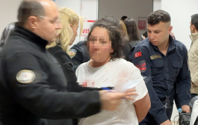 Oğul annesinin sevgilisini bıçakladı, anne ise polisi tokatladı