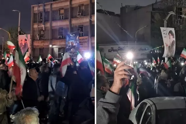 Tahran gece yarısı karanlığa gömüldü: Halk sokaklarda