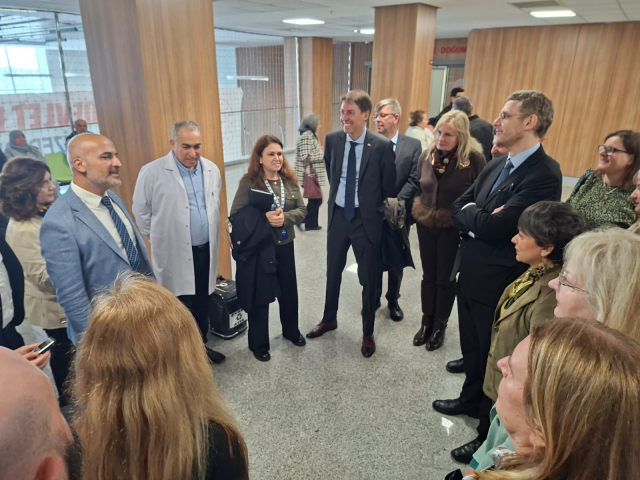 AB Heyeti Hatay'da yürütülen projeleri yerinde inceledi