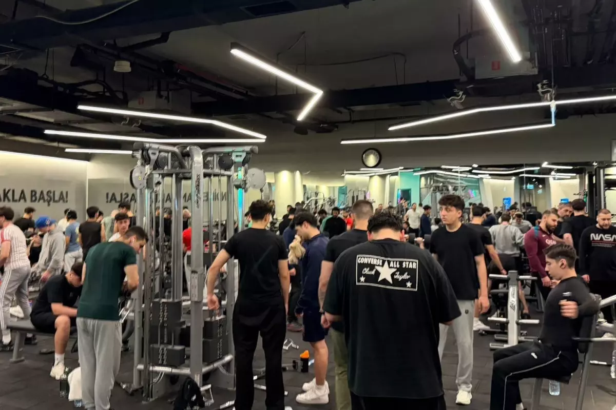 Yok b&ouml;yle spor salonu! Herkes aynı detaya takıldı
