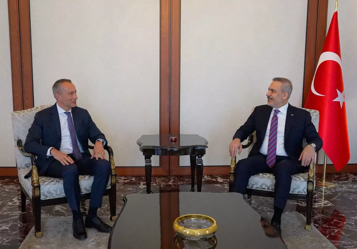 Hakan Fidan, Gazze Temsilcisi ile Görüştü