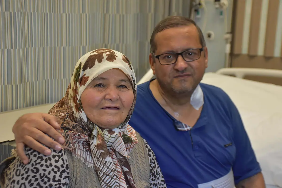 Kayınvalide, damadına böbrek bağışladı