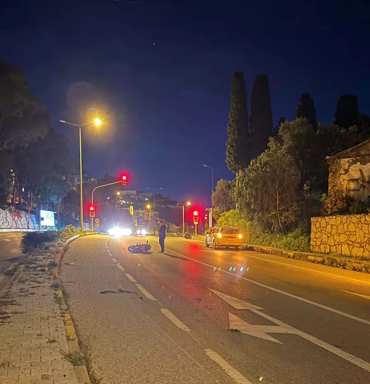 Bodrum\'da Motosiklet Kazası: Genç Sürücü Hayatını Kaybetti