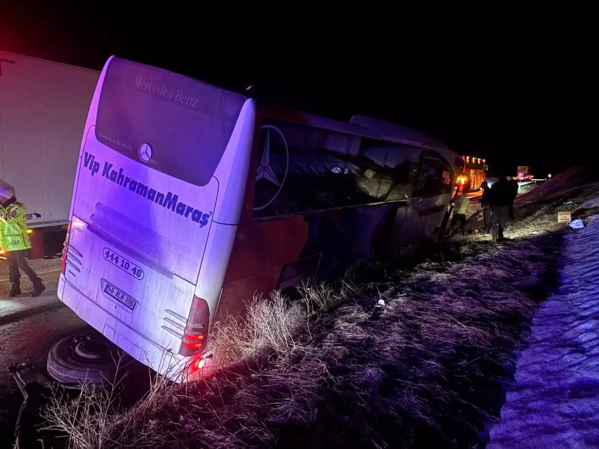 Erzincan\'da Otobüs Kazası: Can Kaybı Yok