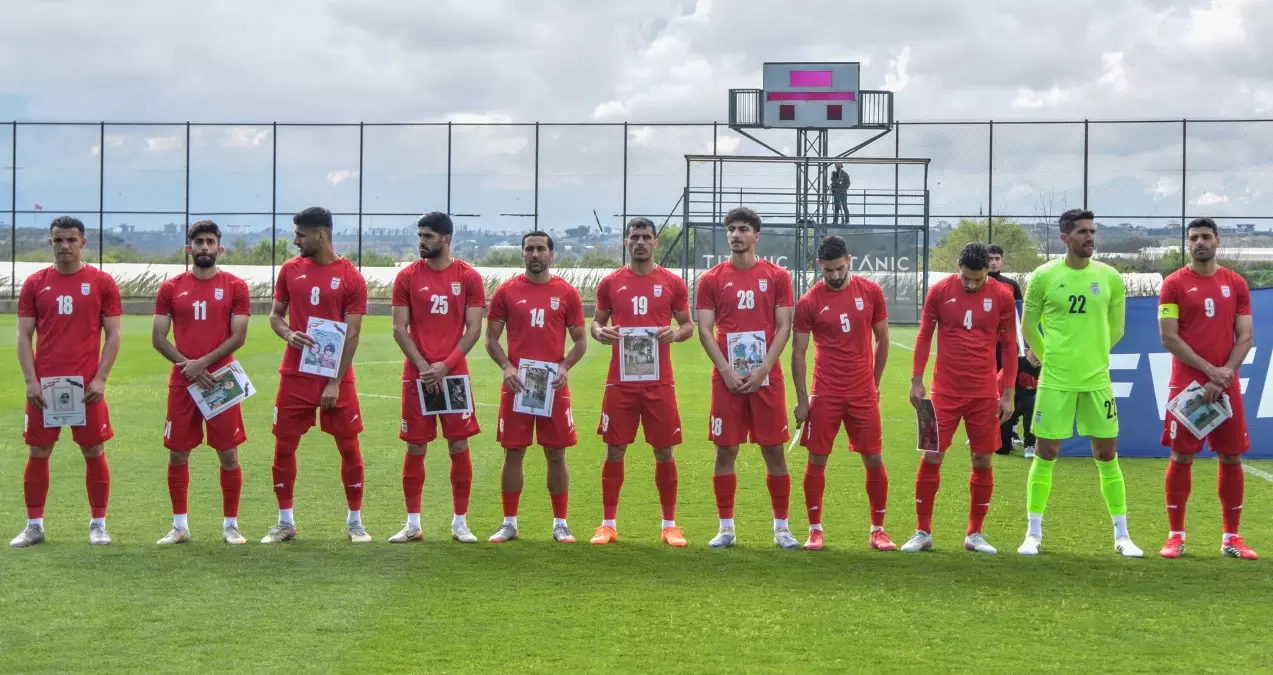 İran Milli Takımı\'ndan Anlamlı Eylem