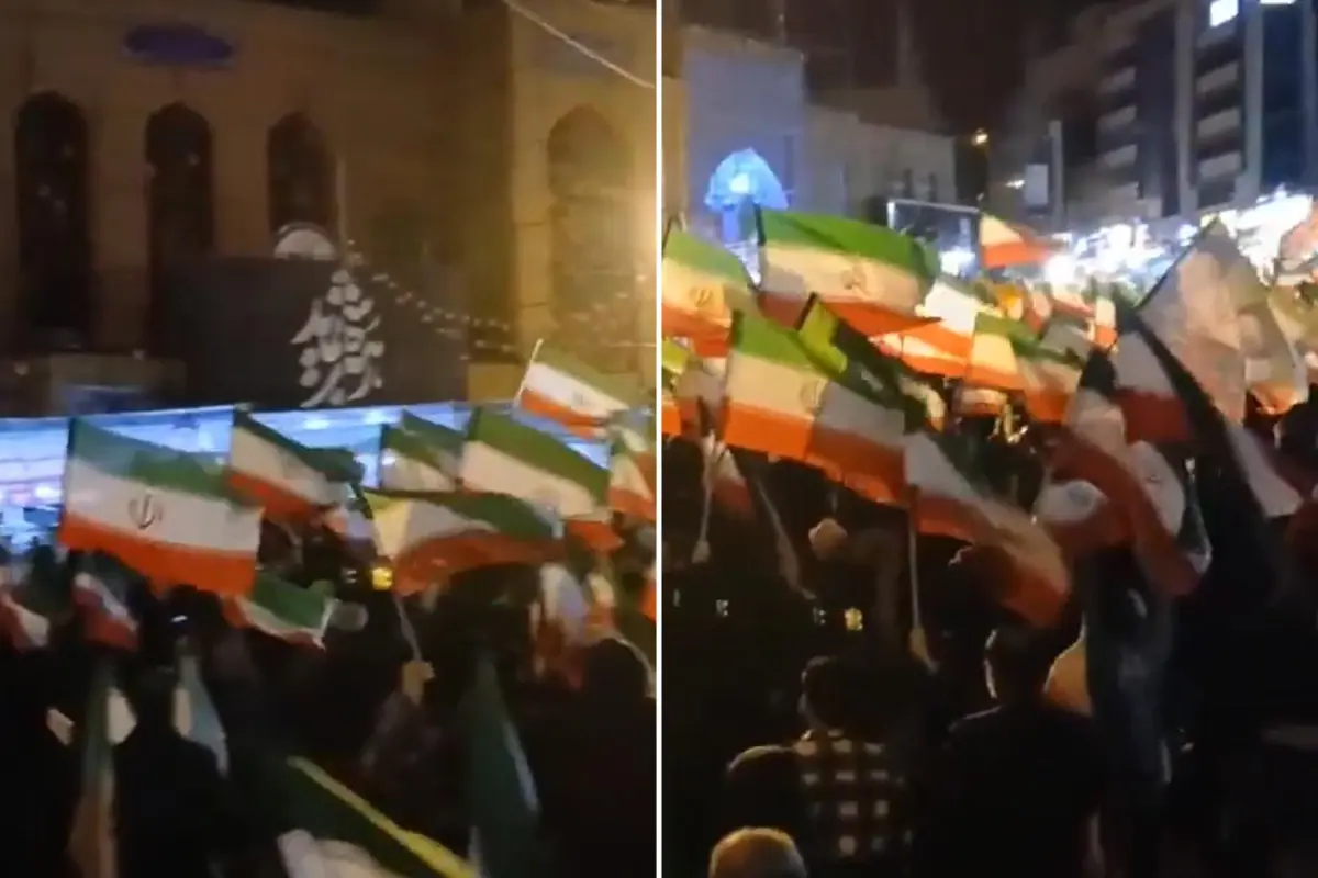 İran\'da destek mitingleri sürüyor: Halk yağmura rağmen alanları terk etmedi