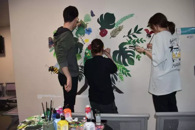 Çiğli Fen Lisesi’nden Hastalara Moral