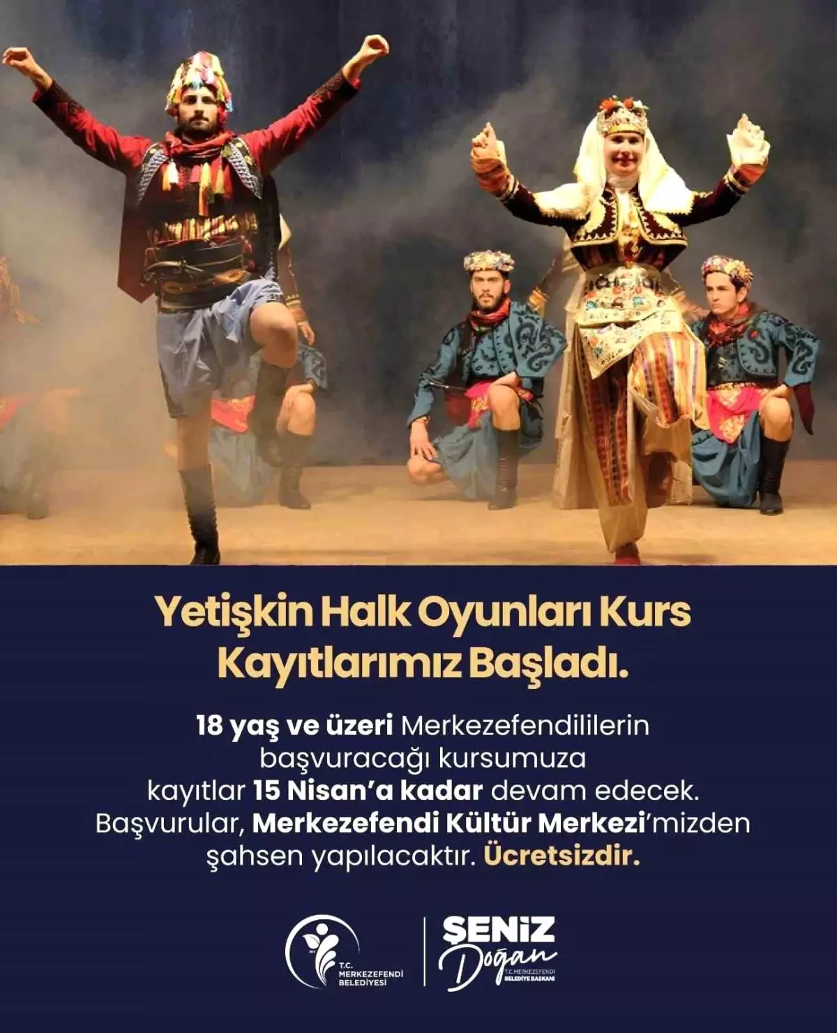 Merkezefendi\'de yetişkin halk oyunları kurs kayıtları başladı