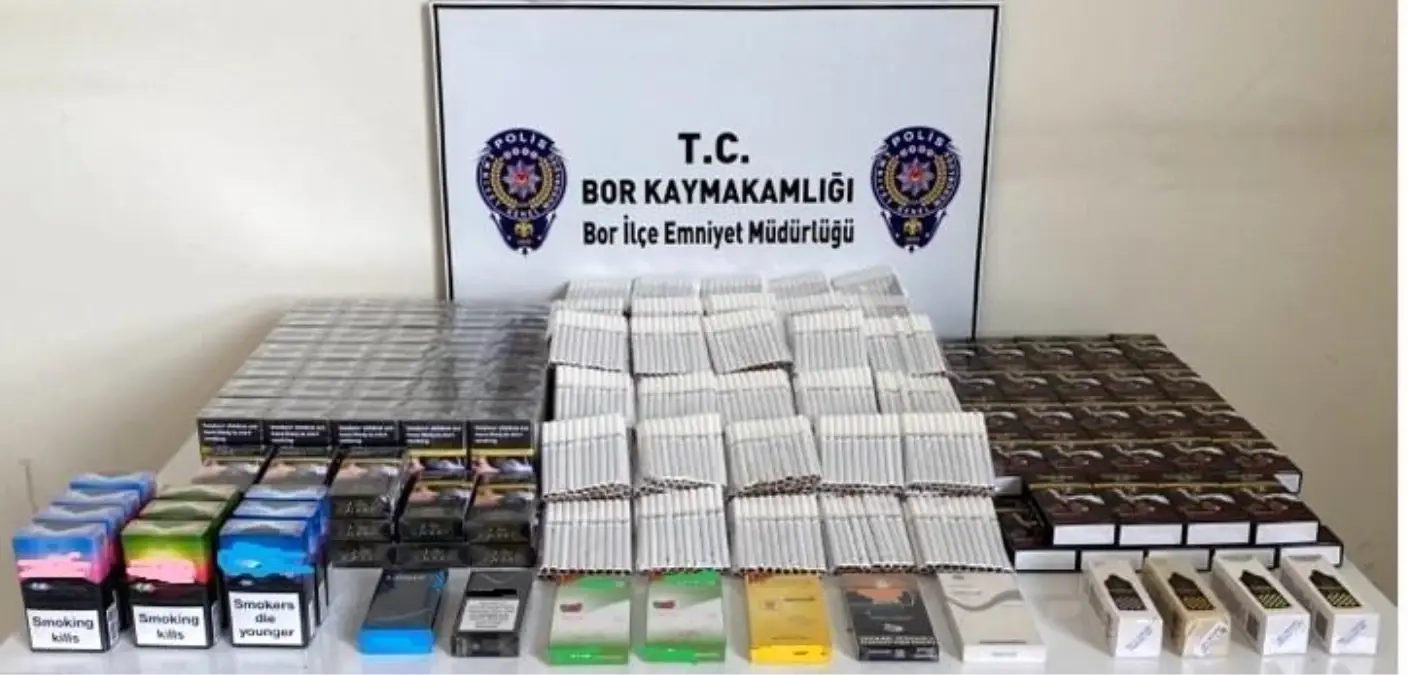 Niğde\'de Kaçak Tütün Operasyonu