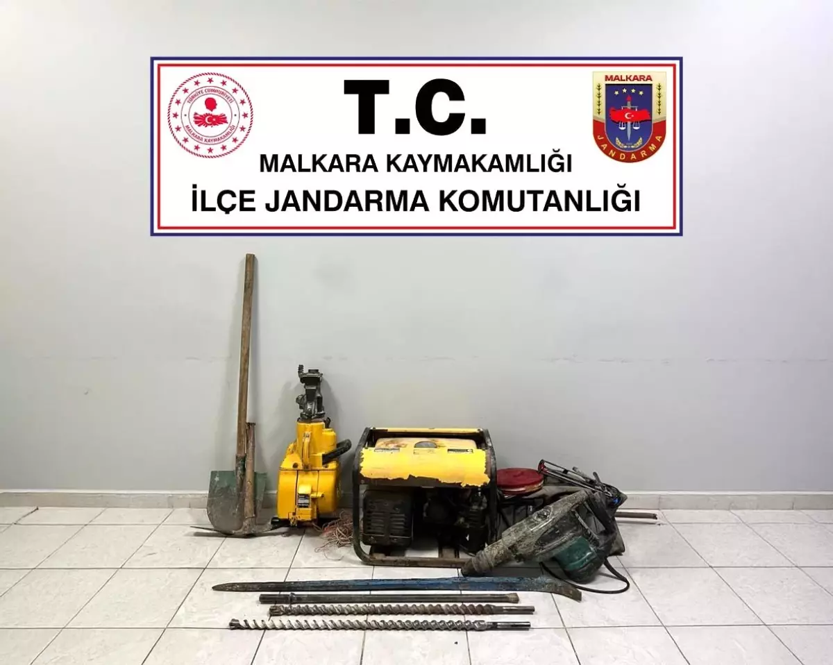 Tekirdağ\'da Kaçak Kazı Operasyonu