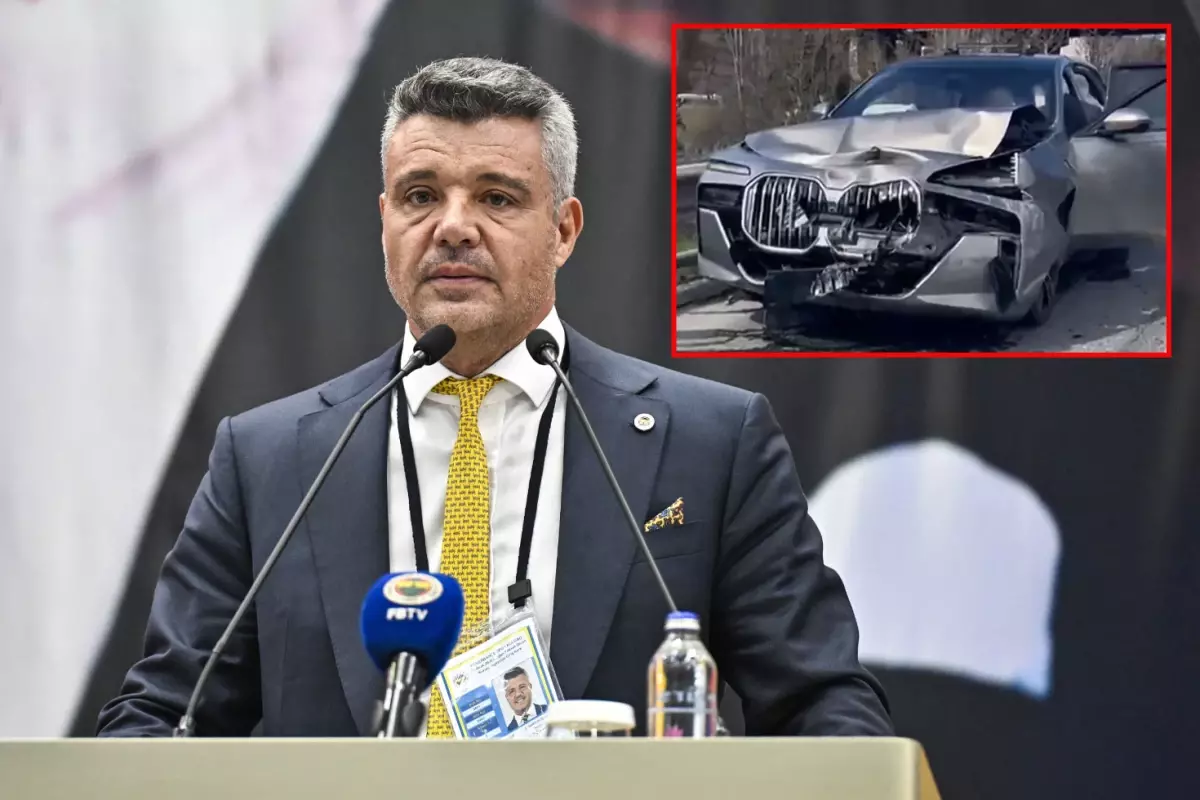 Trafik kazası geçiren Saran\'dan büyük fedakarlık