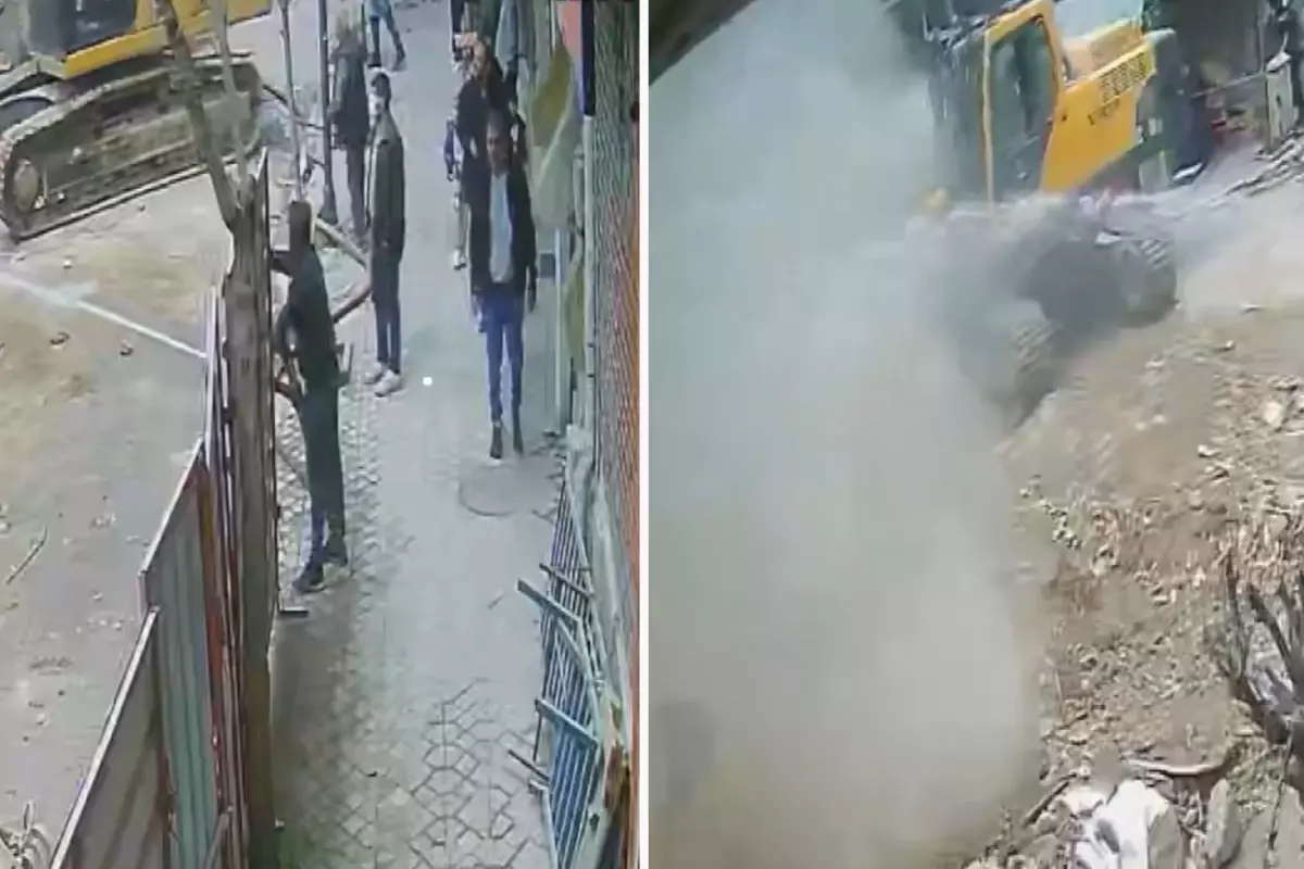 Zeytinburnu\'nda bir binanın yıkımı sırasında kafasına beton parçası isabet eden çocuk öldü