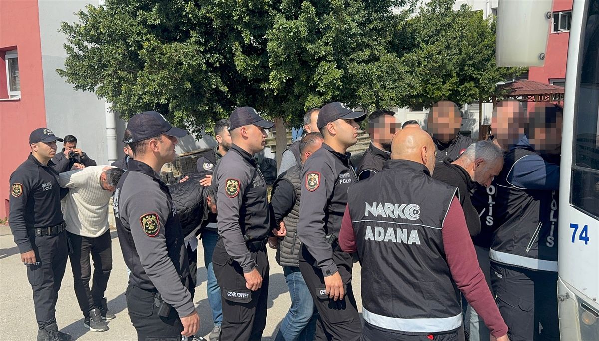 Adana\'da Uyuşturucu Operasyonu: 7 Tutuklama
