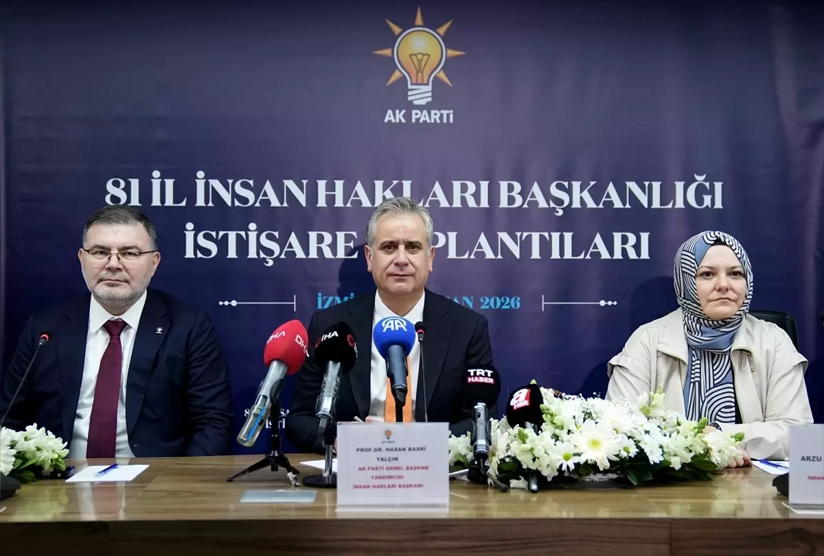 AK Parti Genel Başkan Yardımcısı Yalçın, İzmir\'de konuştu Açıklaması