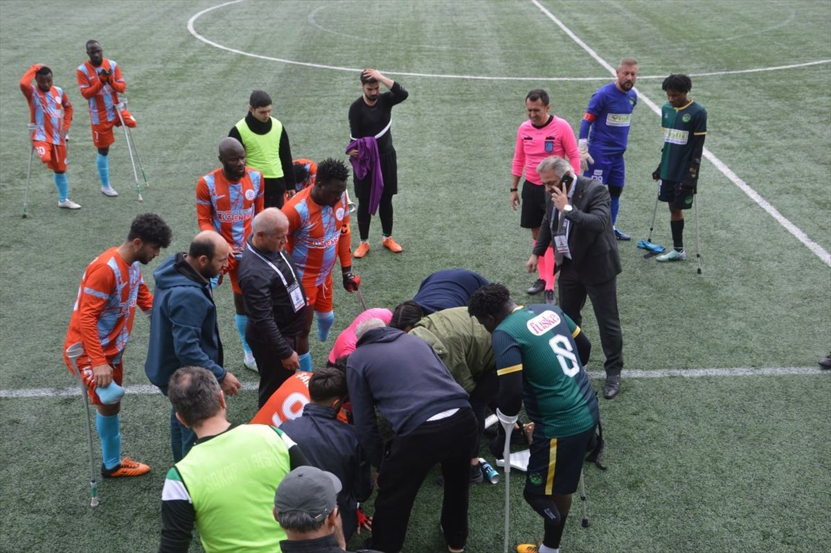 Ampute Futbol Antrenörü Kalp Krizi Geçirdi