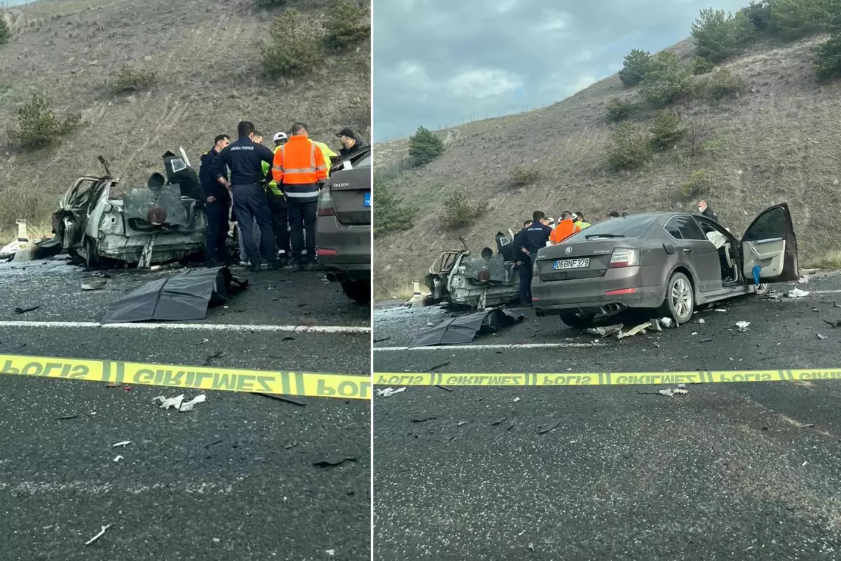 Ankara\'da katliam gibi kaza: 5 ölü