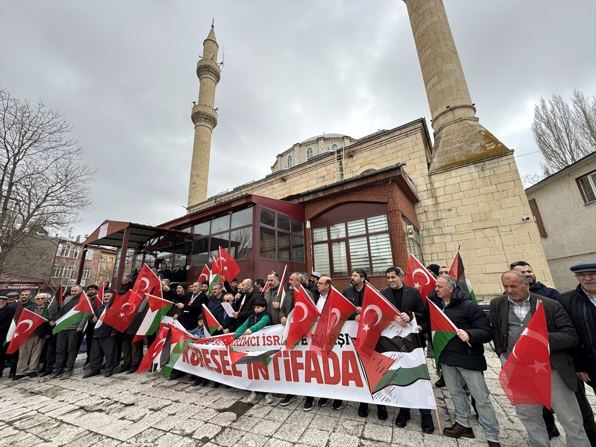 Ardahan\'da İsrail Tasarısına Protesto