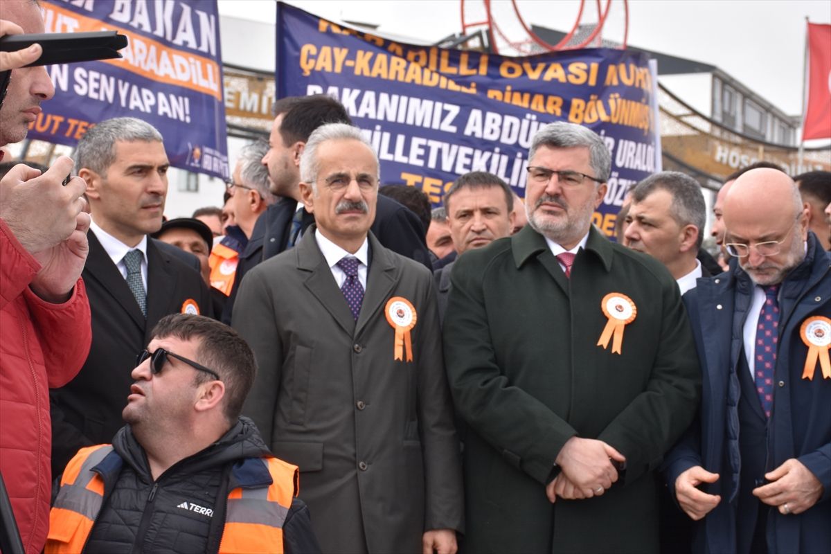 Bakan Uraloğlu temel atma ve açılış töreninde konuştu Açıklaması