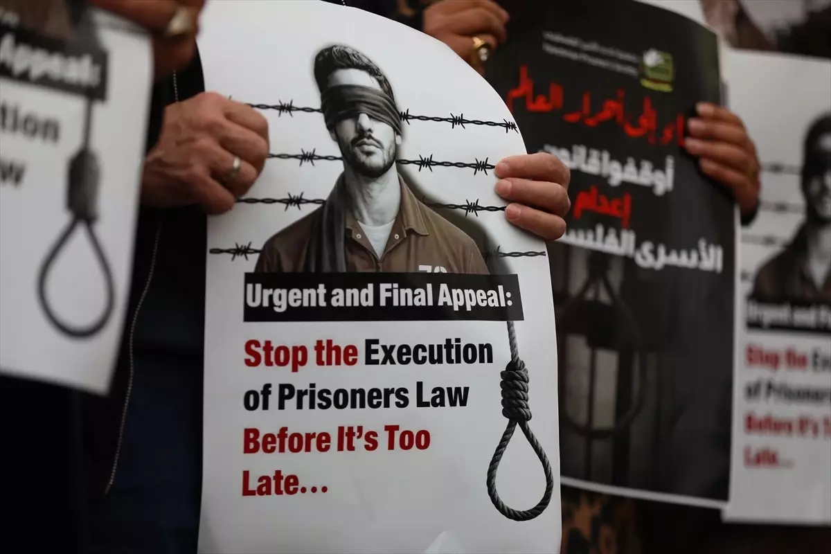 İsrail’in İdam Yasası Protesto Edildi