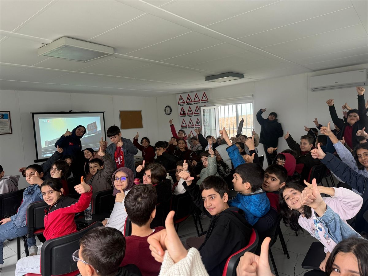 Batman\'da Öğrencilere Yangın Eğitimi