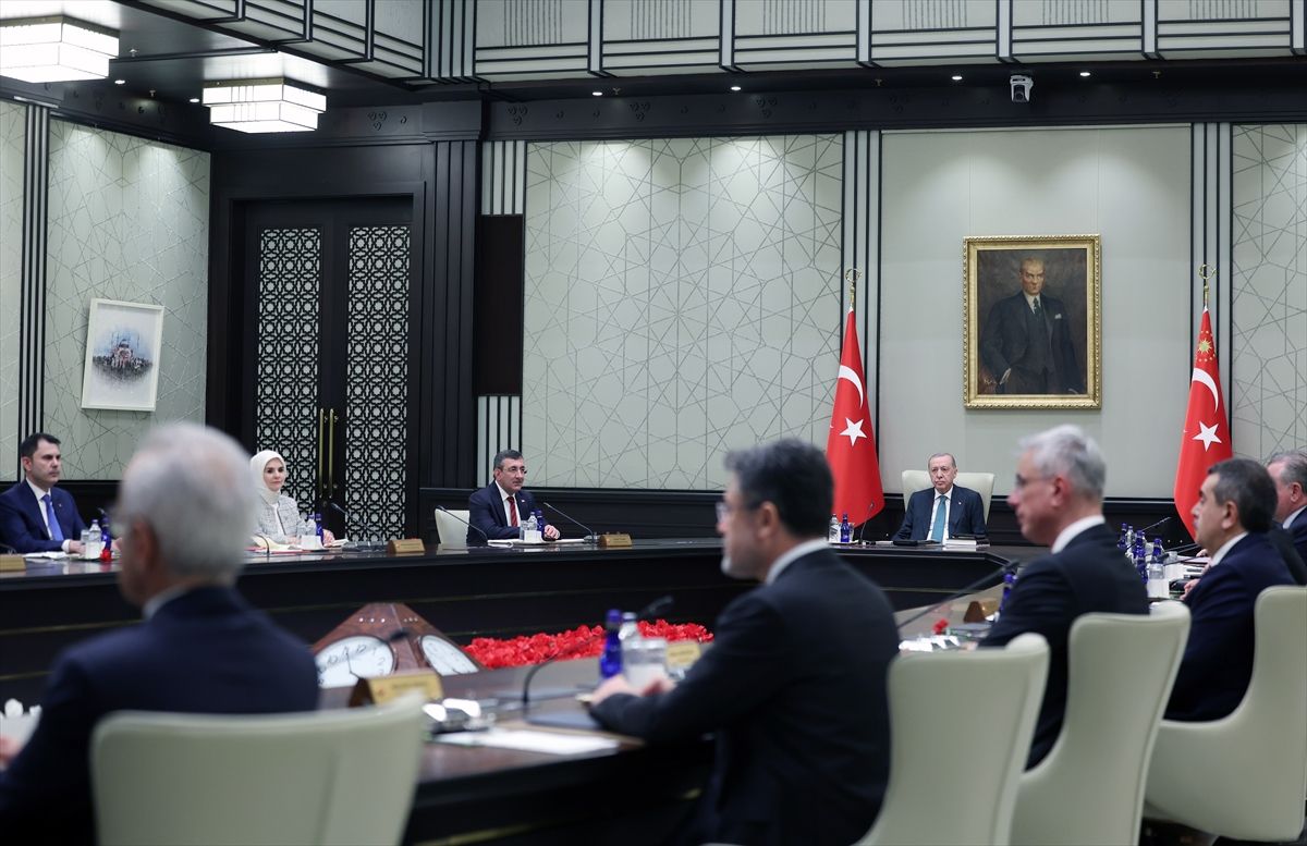 Cumhurbaşkanlığı Kabinesi toplandı