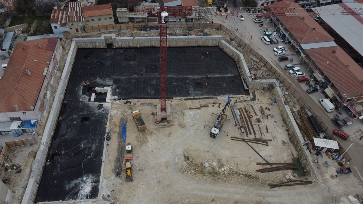 Darende\'de Yeni Çarşı Projesi İlerliyor