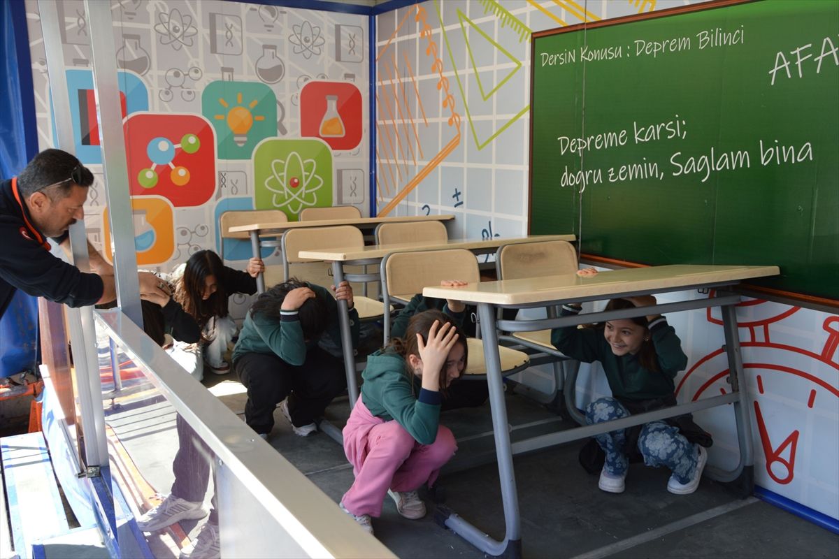 Havza\'da Deprem Simülasyonu Eğitimi