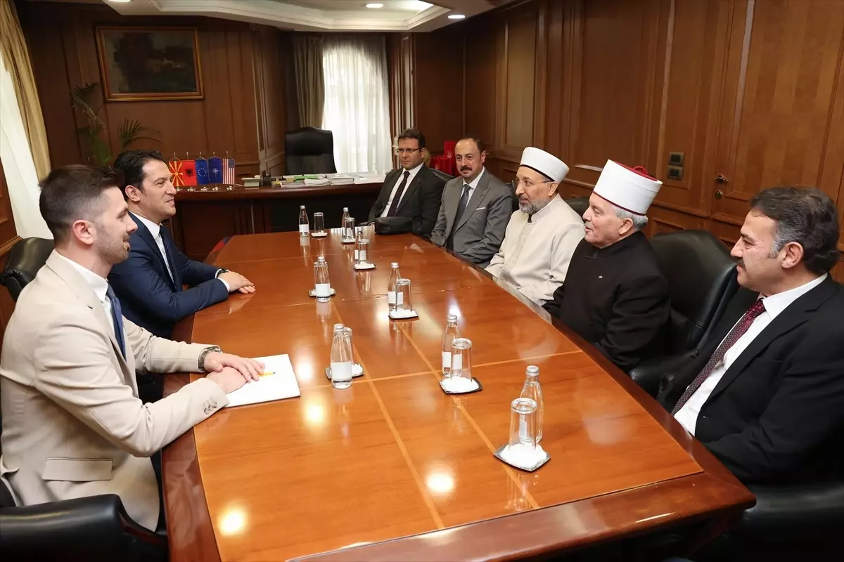 Diyanet Başkanı Arpaguş Kuzey Makedonya\'da