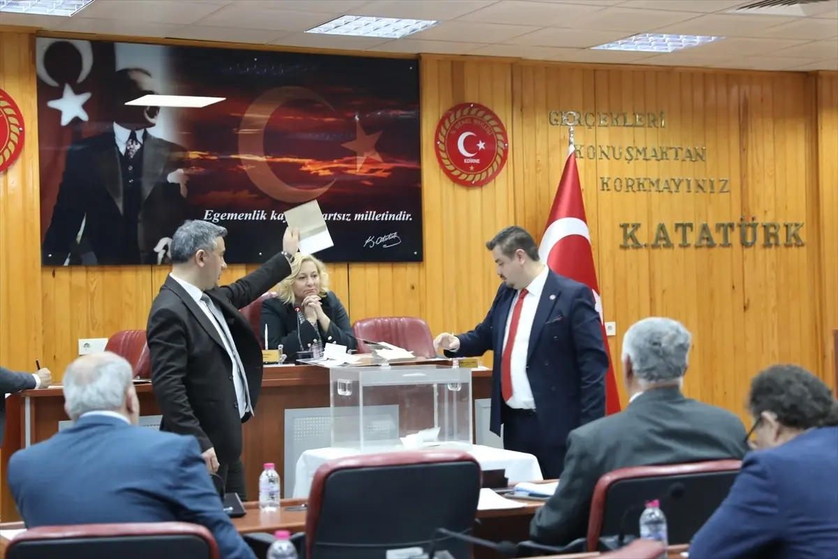 Edirne İl Genel Meclisi Nisan Toplantıları Başladı