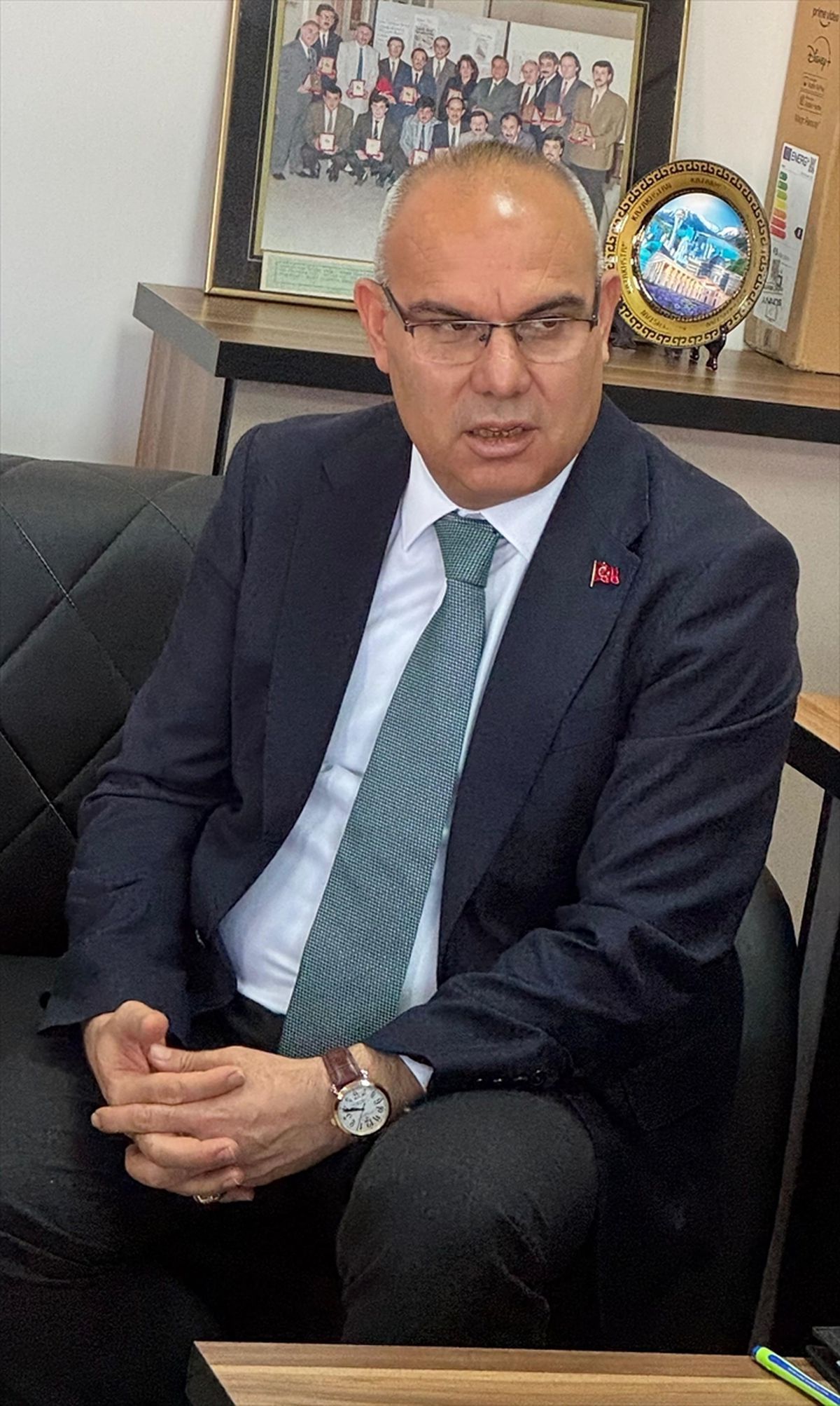 Vali Koç\'tan Gazetecilere Ziyaret