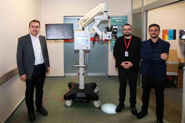 Amasya Hastanesine Yeni Cerrahi Mikroskop
