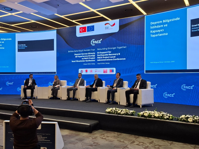 Hatay’da deprem sonrası ekonomik toparlanma paneli düzenlendi