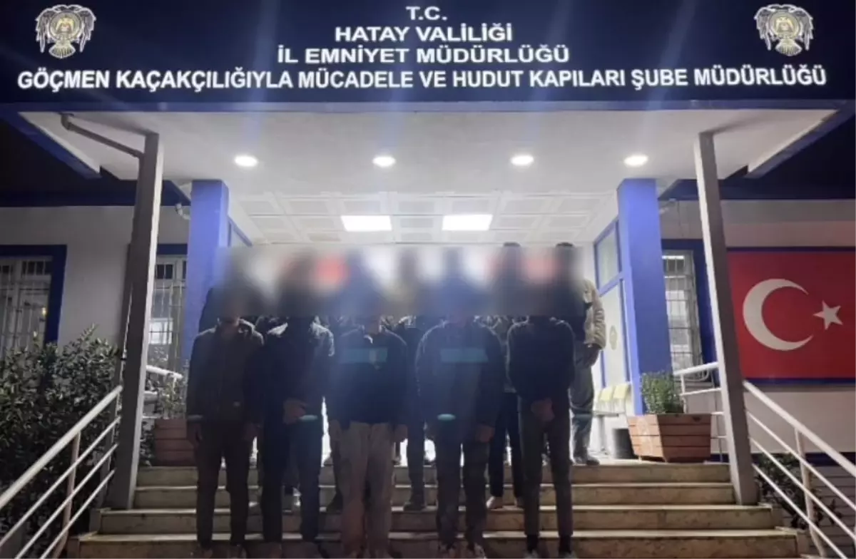 Hatay’da göçmen kaçakçılığı operasyonu: 16 göçmen yakalandı, 6 tutuklama