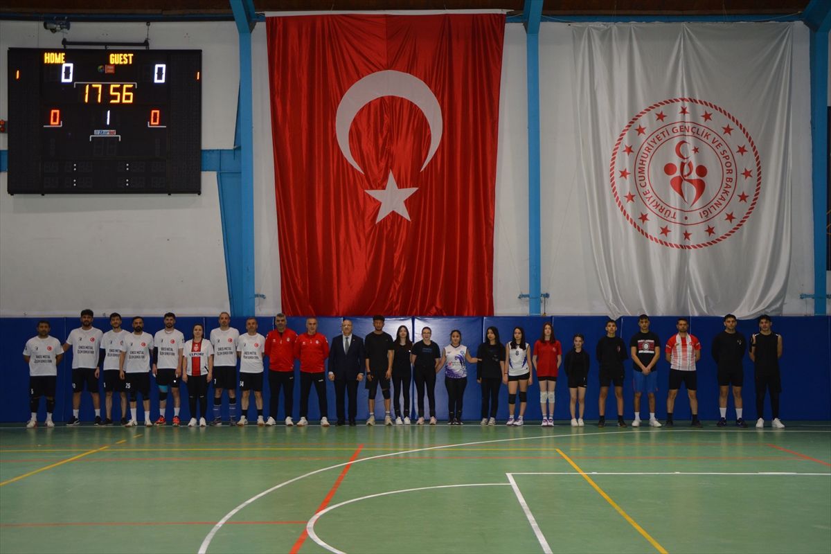 Havza Voleybol Turnuvası Başladı