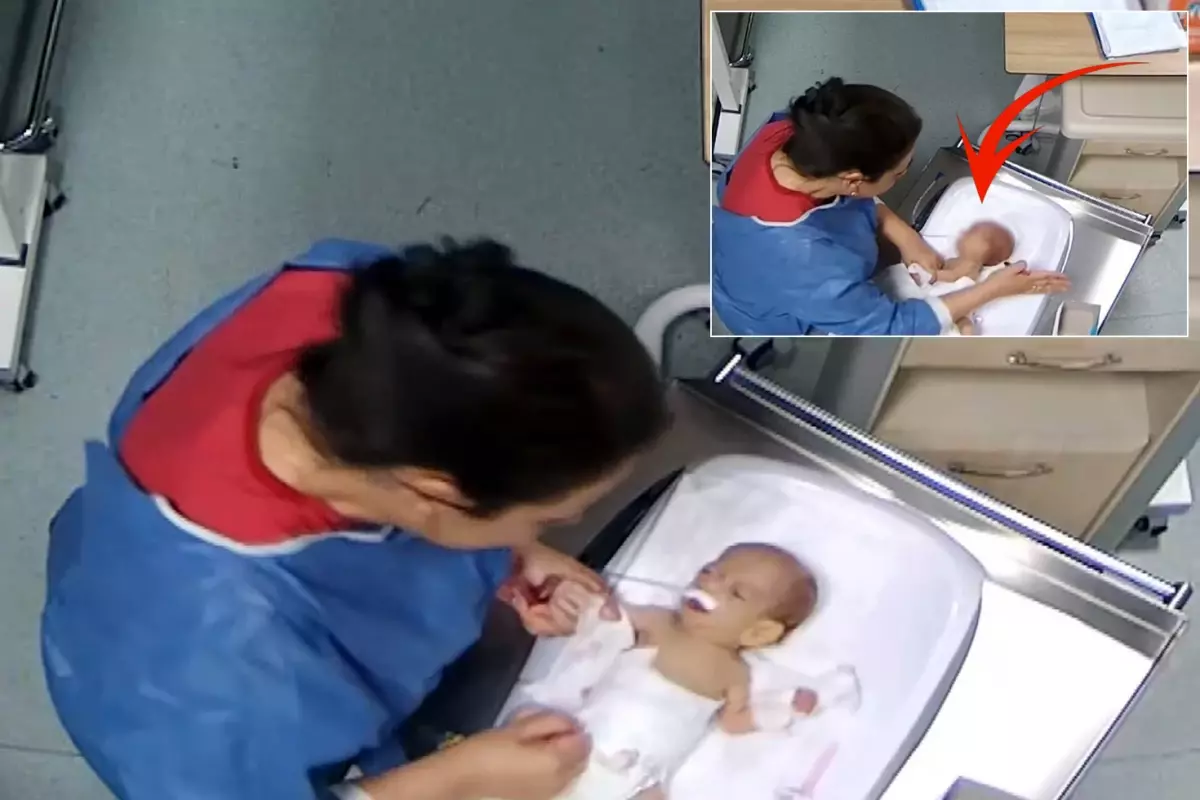 5 günlük bebeği tokatlayan hemşirenin savunması pes dedirtti