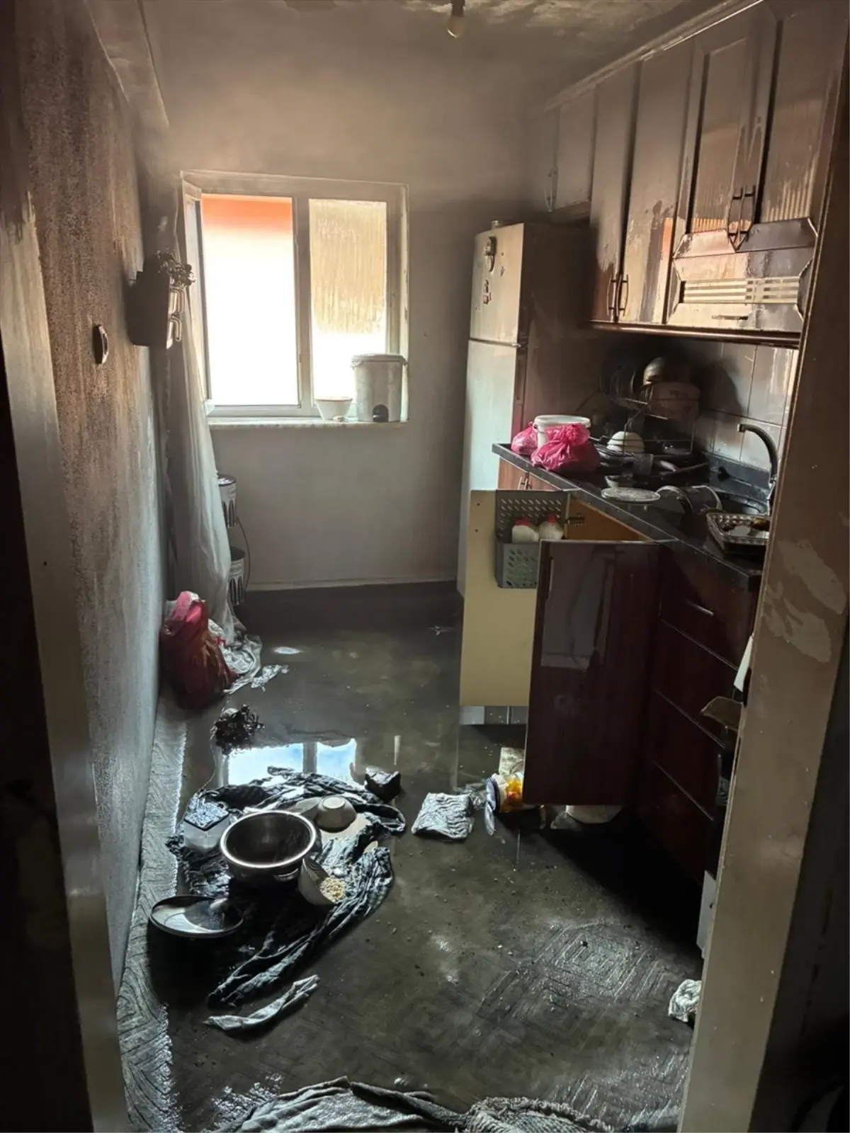 Hizan\'da Ev Yangını