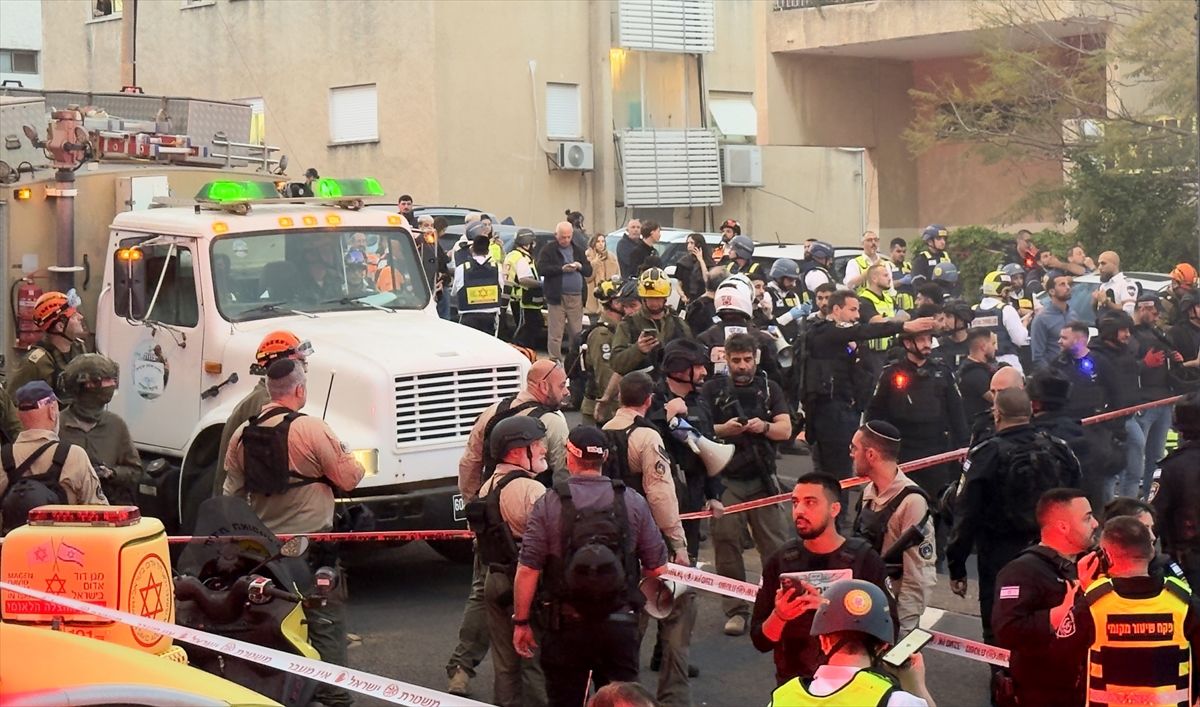 İran Füzesinin Hayfa\'daki Patlaması