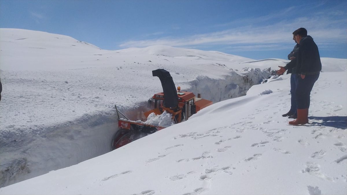 Kağızman-Ağrı Yolu Ulaşıma Açıldı