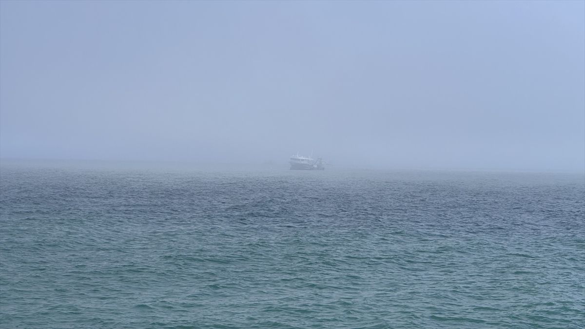 Abana\'da Yoğun Sis Etkili