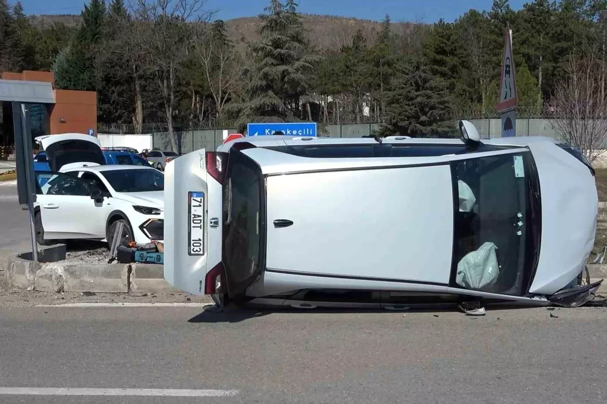 Kırıkkale\'de Trafik Kazası: 1 Yaralı