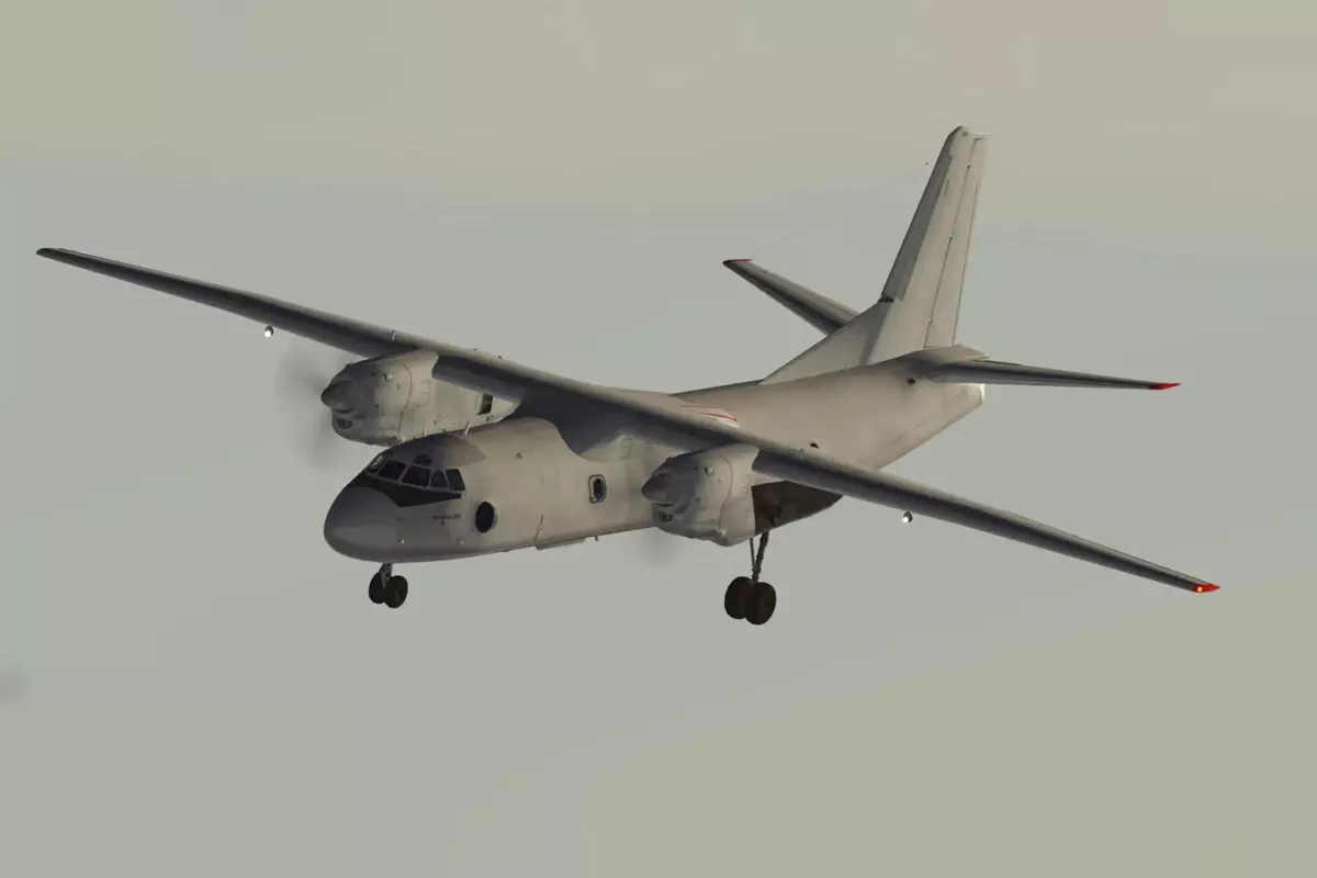 Kırım\'da irtibatı kesilen askeri uçak düştü! 29 kişi hayatını kaybetti