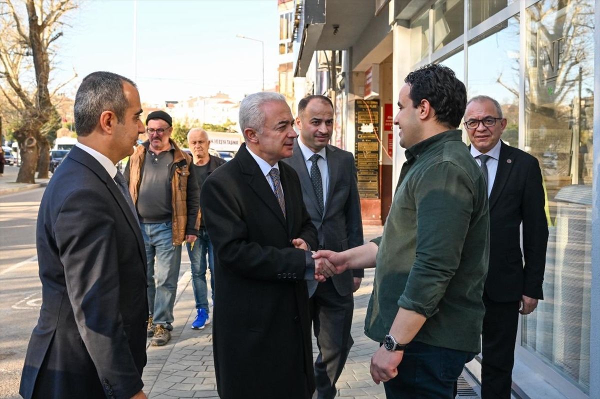 Vali Turan, Esnafı Ziyaret Etti