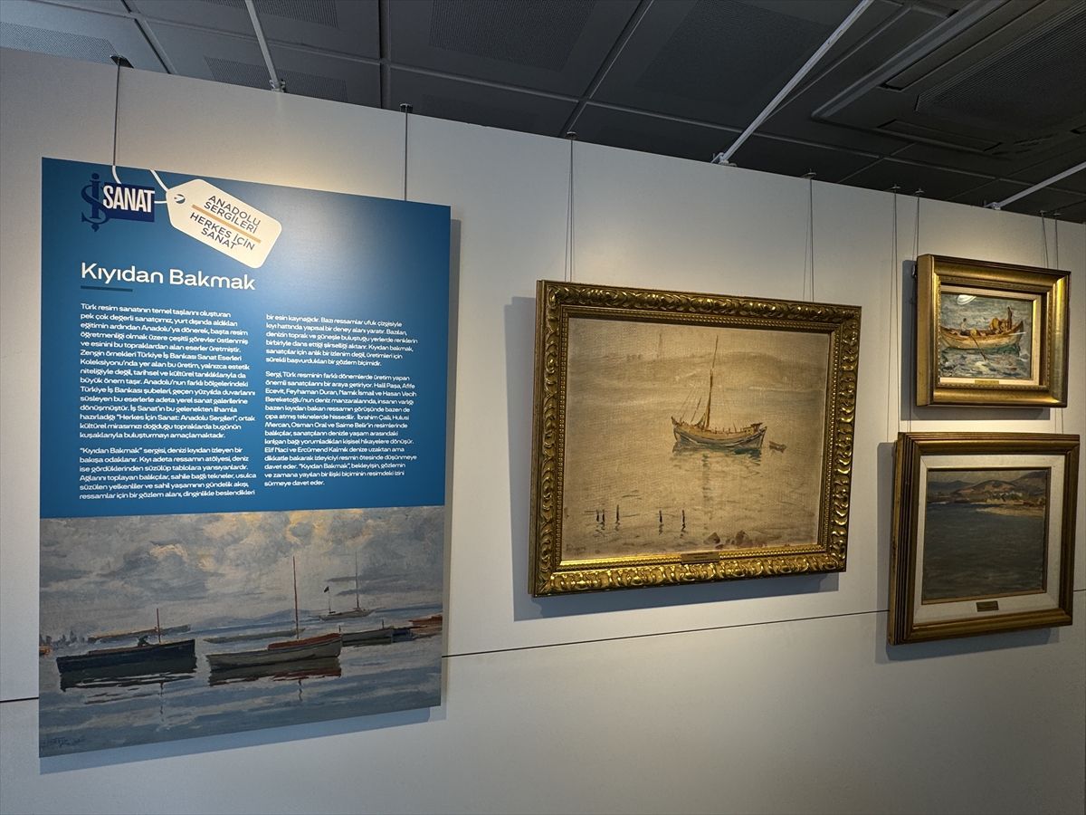 Herkes İçin Sanat: Amasra\'da Kıyıdan Bakmak Sergisi