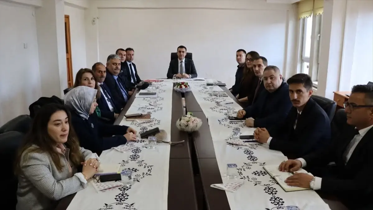 Küre\'de İdare Toplantısı Yapıldı