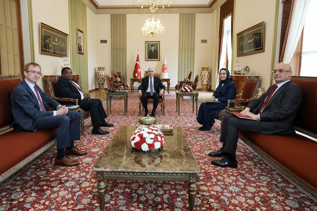 Kurtulmuş, PAB Genel Sekreteri Chungong’u Ağırladı