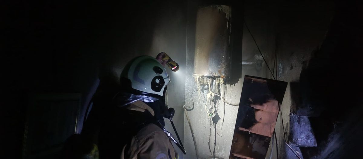 Kızıltepe\'de Kuaför Salonu Yangını