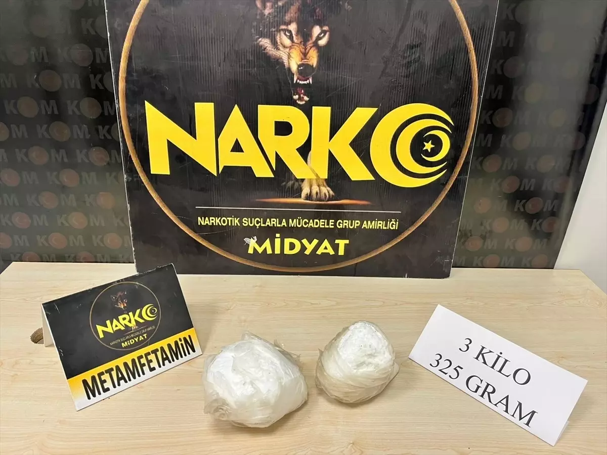 Midyat\'ta Uyuşturucu Operasyonu: 2 Gözaltı