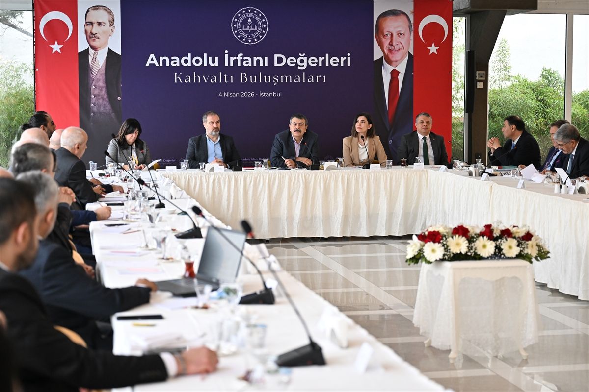 Milli Eğitim Bakanı Tekin, Anadolu İrfanı Değerleri Kahvaltı Buluşmaları\'nda konuştu Açıklaması