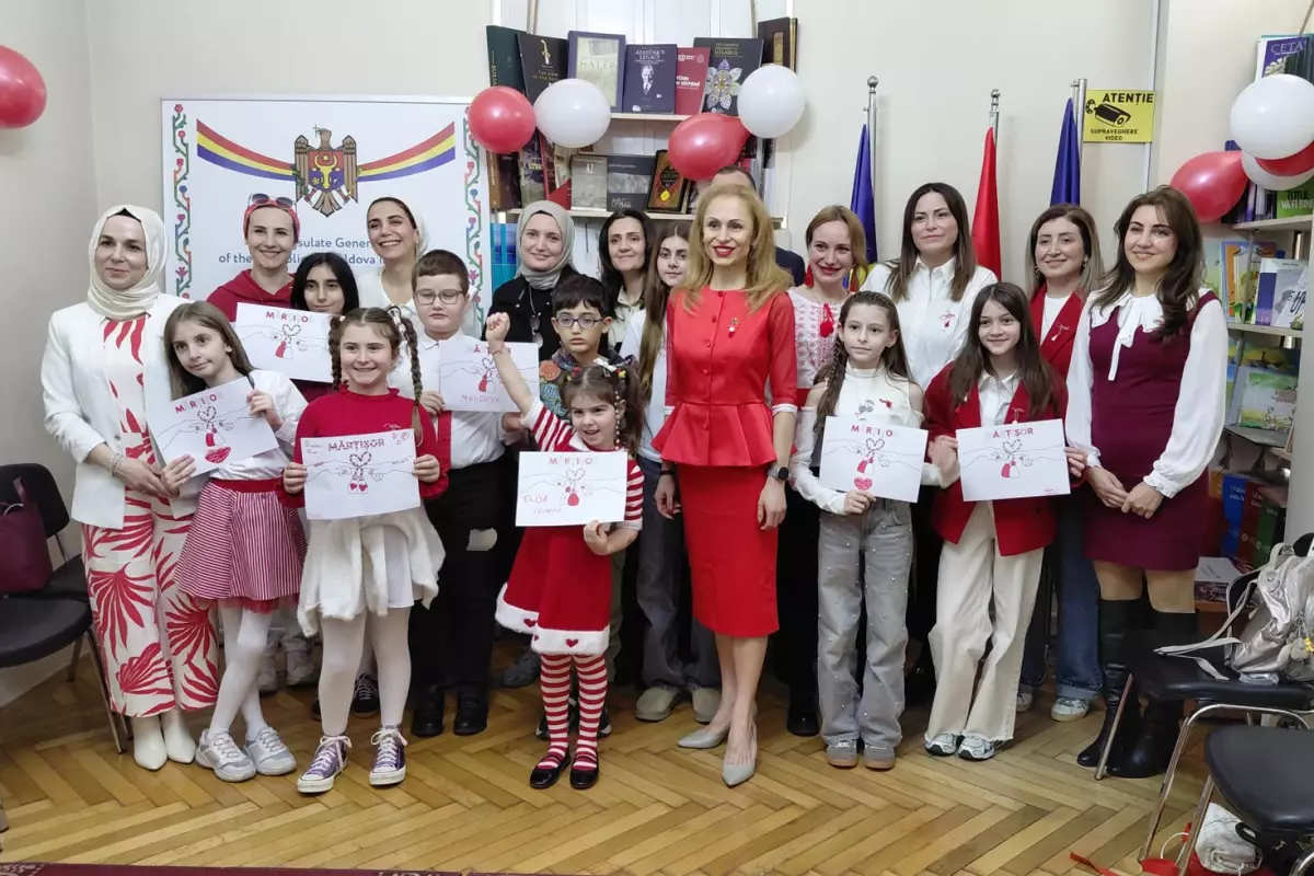 Moldova İstanbul Başkonsolosluğu, baharı Türk çocuklarıyla karşıladı
