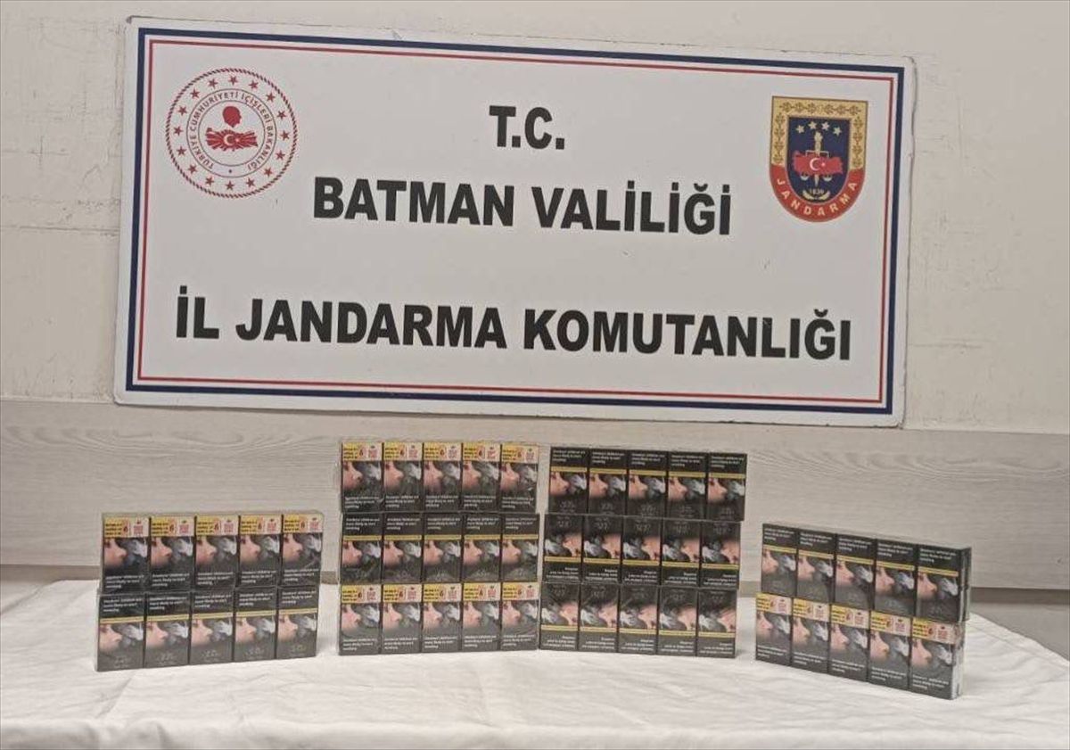 Batman\'da Kaçakçılara Operasyon